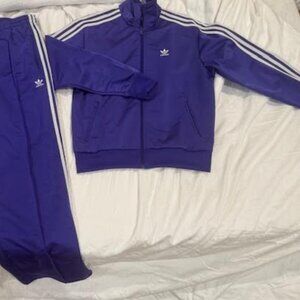 Adidas Adicolor Firebird Women's Track Jacket- collegiate Purple- size small